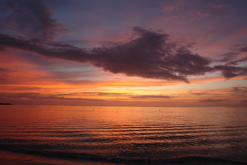   – ,  (Sunset in Negril, Jamaica 